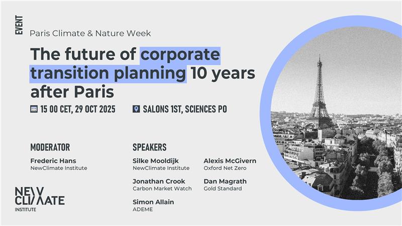 Event Paris Climate & Nature Week