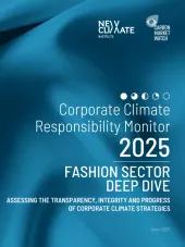 Corporate Climate Responsibility Monitor 2025: Fashion sector 