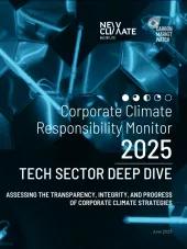 Corporate Climate Responsibility Monitor 2025: Tech sector