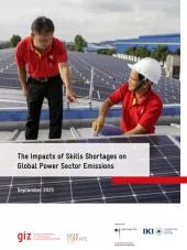 The impacts of skills shortages on global power sector emissions 