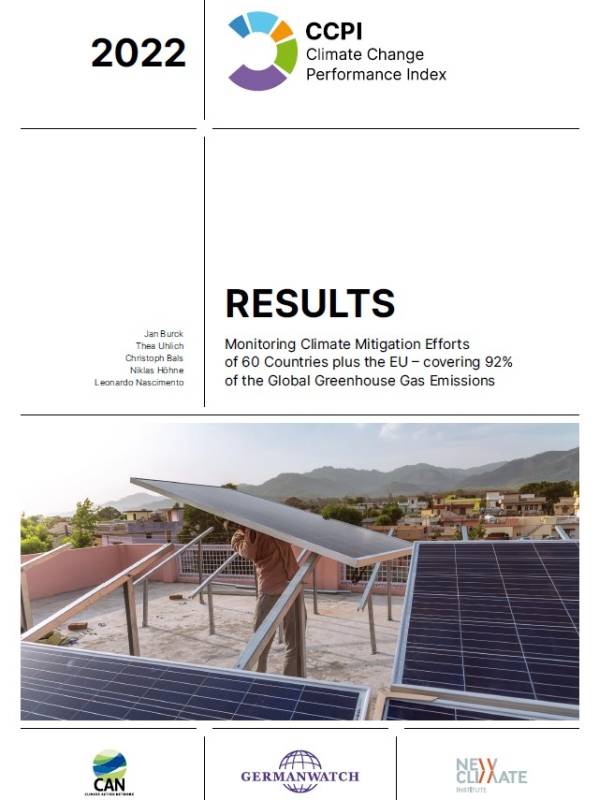 The Climate Change Performance Index 2023 NewClimate Institute