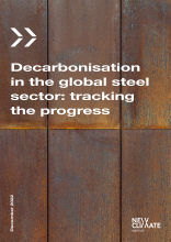 Decarbonisation in the global steel sector: tracking the progress